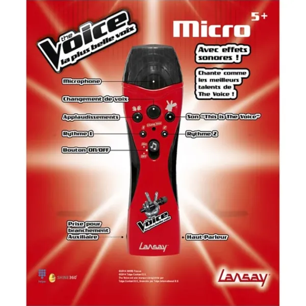 Lansay Micros Et Karaoké<Micro The Voice