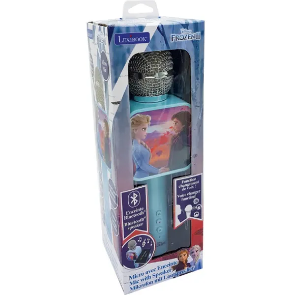 Lexibook Micros Et Karaoké<Microphone De Karaoké Sans Fil - La Reine Des Neiges