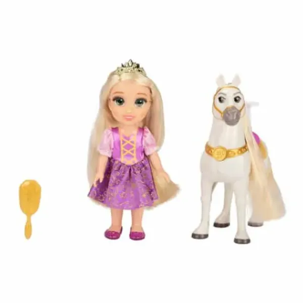 Jakks Pacific Mini Poupées<Mini Poupee 15 Cm Raiponce Et Maximus - Disney Princesses