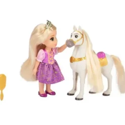 Jakks Pacific Mini Poupées<Mini Poupee 15 Cm Raiponce Et Maximus - Disney Princesses