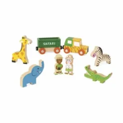 Janod Mondes Imaginaires<Mini Story - Figurines Safari En Bois