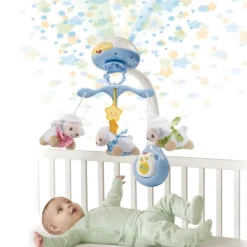 VTech Mobiles<Mobile - Lumi'Mobile Compte-Moutons Bleu