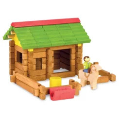 Jeujura Planchettes Et Construction En Bois<Mon Premier Chalet Bois 64 Pieces