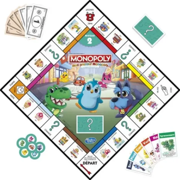 Hasbro Gaming Jeux De Plateau<Mon Premier Monopoly