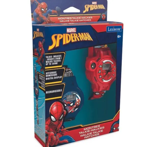 Lexibook Talkie Walkie<Montres 2-En-1 Talkie Walkie - Spider-Man
