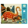 Djeco Mosaïque, Sable Et Paillettes<Mosaiques Dinosaures