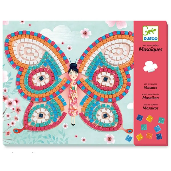 Djeco Mosaïque, Sable Et Paillettes<Mosaiques Papillons
