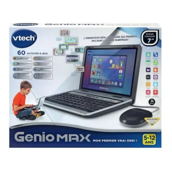 VTech Ordinateurs Et Jeux Interactifs<Ordinateur Enfant Genio Max