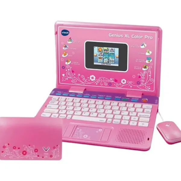 VTech Ordinateurs Et Jeux Interactifs<Ordinateur Genius Xl Color Pro Bilingue Rose
