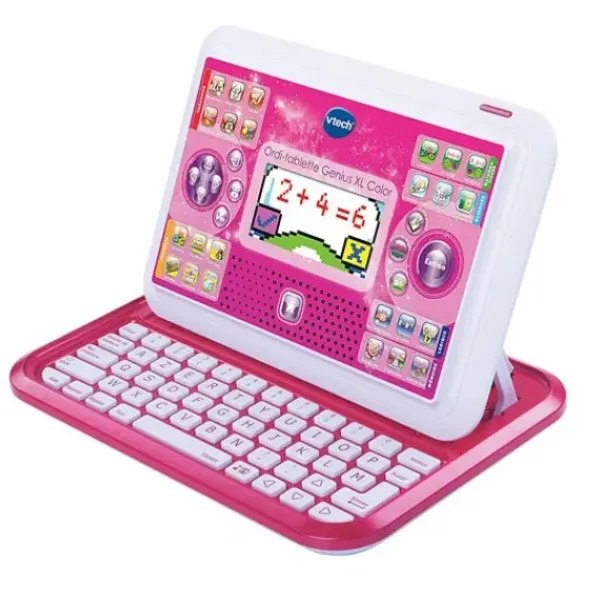 VTech Ordinateurs Et Jeux Interactifs<Ordinateur Tablette Genius Xl Color Rose