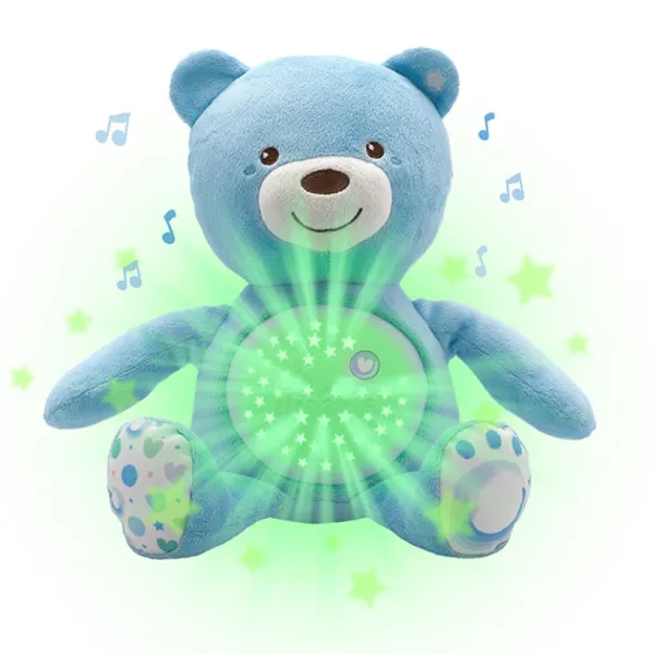 Chicco Veilleuses<Ourson Projecteur Baby Bear Bleu