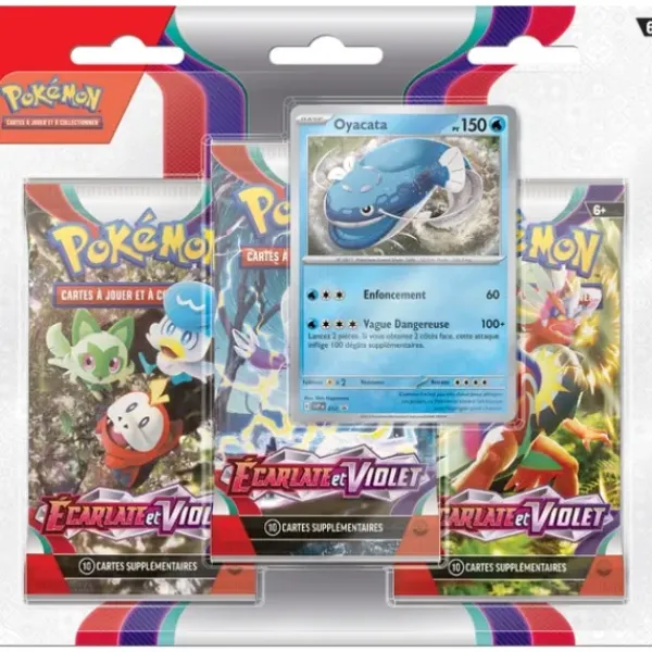 Asmodée Cartes À Collectionner<Pack Pokemon Ecarlate Et Violet - 3 Boosters