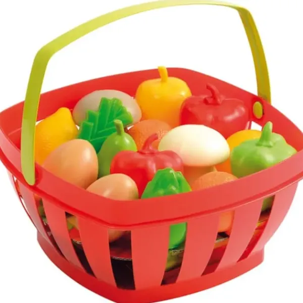 Ecoiffier Cuisine Et Dinette<Panier Fruits Et Legumes