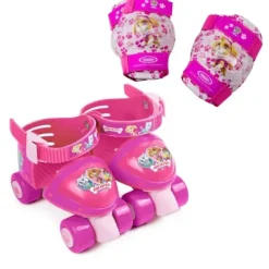 STAMP Skates Rollers Et Patins<Patins A Roulettes Avec Set De Protections - Taille 23-27 - Disney Cars