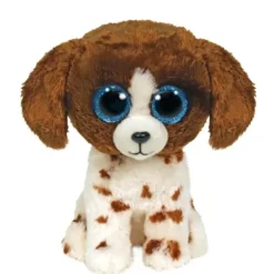 TY Mini Peluches<Peluche Beanie Boo'S - Muddles Le Chien 15 Cm