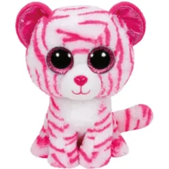 TY Mini Peluches<Peluche Beanie Boo'S Asia Le Tigre Rose 15Cm