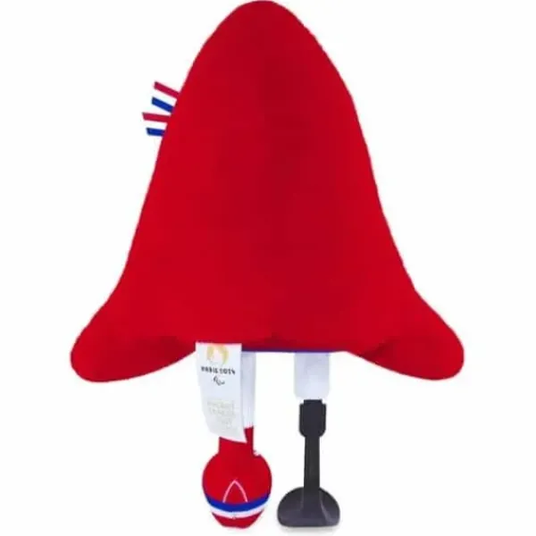Doudou Et Compagnie Peluches Super-héros Et Personnages<Peluche Mascotte Officielle Jeux Paralympiques Paris 2024 - 25 Cm