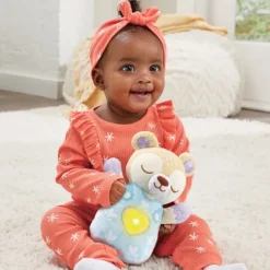 VTech Veilleuses<Peluche Veilleuse - Mon Ourson Lumi Dodo Bleu