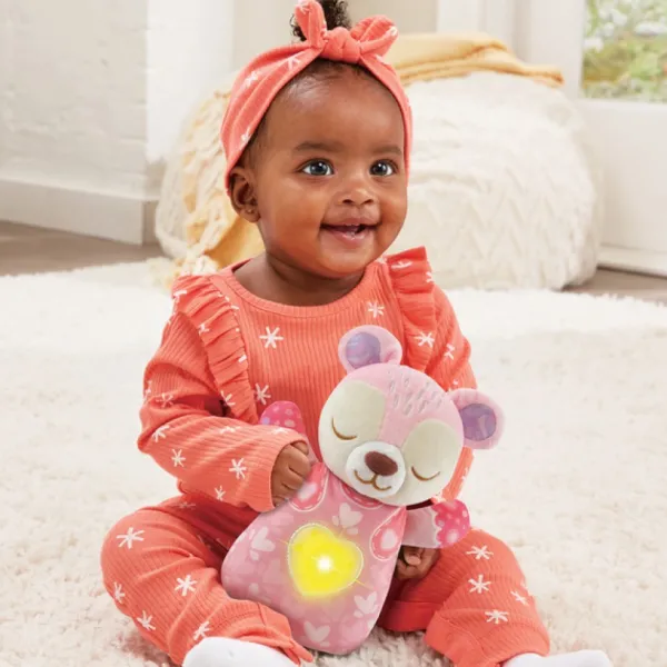 VTech Veilleuses<Peluche Veilleuse - Mon Ourson Lumi Dodo Rose