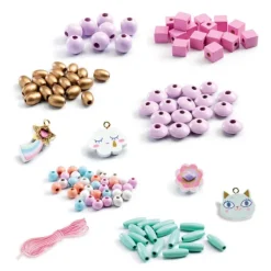 Djeco Perles<Perles En Bois Arc En Ciel