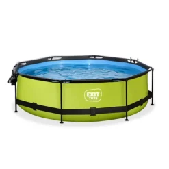 Exit Toys Bouées Jeux Gonflables Et Piscines<Piscine Lime 300 X 76 Avec Pompe Filtrante Et Dome