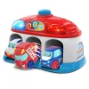 WOOD N PLAY Garages Et Circuits<Piste De Voiture En Bois 4 Véhicules