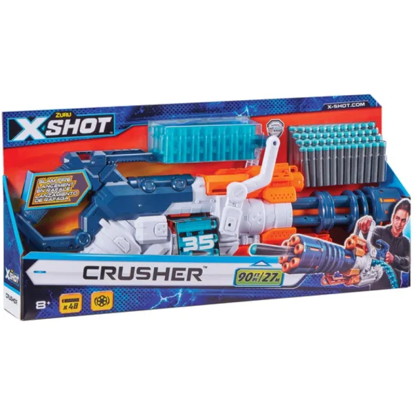 Zuru Nerf Et Jeux De Tirs<Pistolet A Flechettes X Shot Crusher