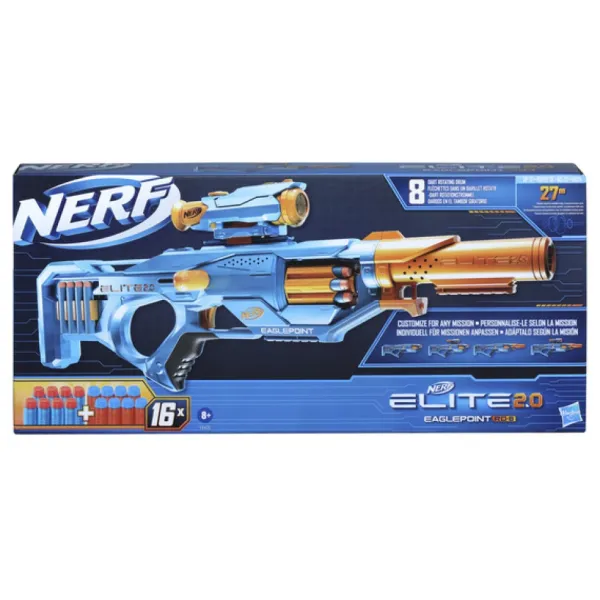 Nerf Nerf Et Jeux De Tirs<Pistolet Elite 2.0 Eaglepoint Rd-8