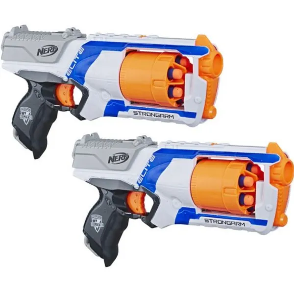 Nerf Nerf Et Jeux De Tirs<Pistolets Elite Strongarm - Pack 2 Blasters