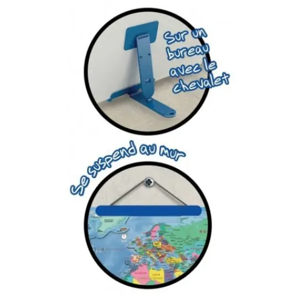 Buki Découvrir Le Monde<Planisphere Magnetique