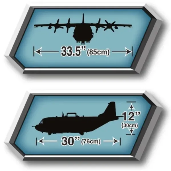 Invincible Heroes Avions Radiocommandés<Porte-Avions 5 Véhicules Et Accessoires + Effets Sonores - 76 Cm