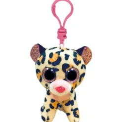 TY Peluches Porte-clés<Porte-clés Beanie Boo'S Livvie Le Leopard 9 Cm