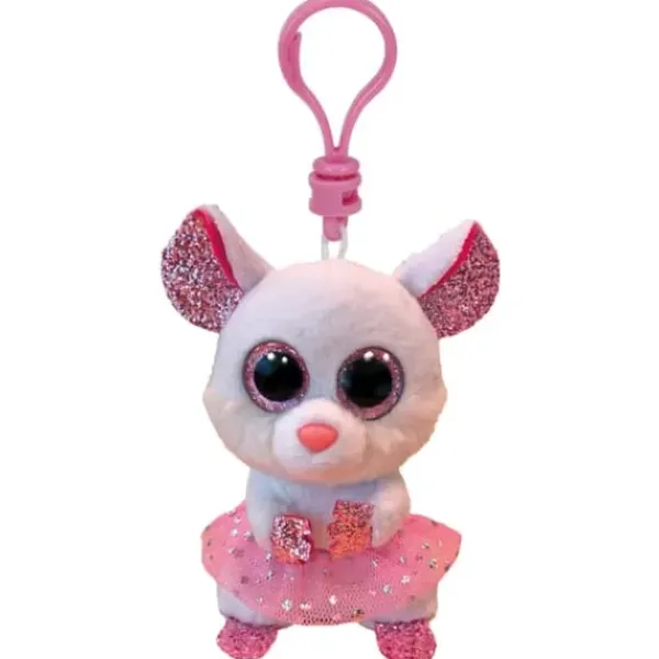 TY Peluches Porte-clés<Porte-clés Beanie Boo'S Nina La Souris