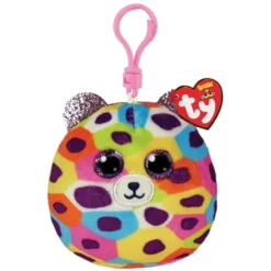 TY Peluches Porte-clés<Porte-clés Leopard En Peluche - 8 Cm