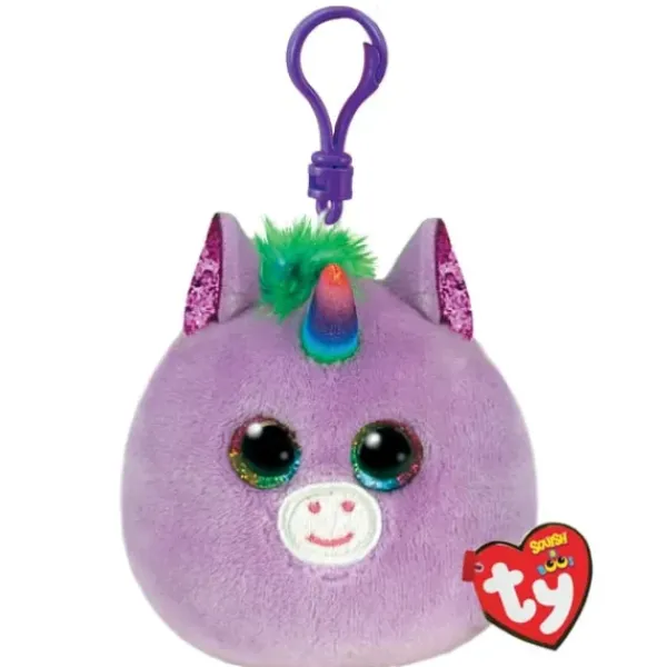 TY Peluches Porte-clés<Porte-clés Peluche Squish Clip Rosette