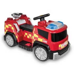 SUN and SPORT Porteurs & Jouets À Bascules<Porteur Electrique Bebe Camion De Pompier