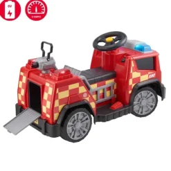 SUN and SPORT Porteurs & Jouets À Bascules<Porteur Electrique Bebe Camion De Pompier