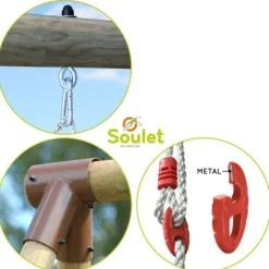 Soulet Balancoires Et Portiques<Portique En Bois Alizee