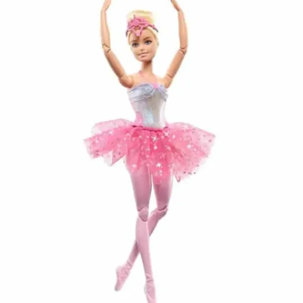 Mattel Poupées<Poupee Barbie Ballerine Lumieres Magiques