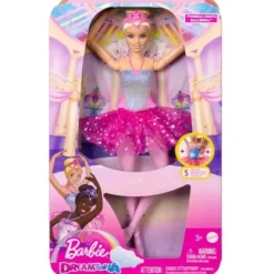 Mattel Poupées<Poupee Barbie Ballerine Lumieres Magiques