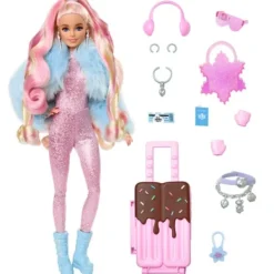 Mattel Barbie Et Poupées Mannequin<Poupee Barbie Extra Neige