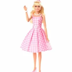 Mattel Barbie Et Poupées Mannequin<Poupee Barbie Le Film - Barbie Robe Vichy Rose