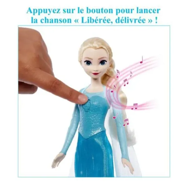 Mattel Poupées<Poupee Chantante Elsa - La Reine Des Neiges