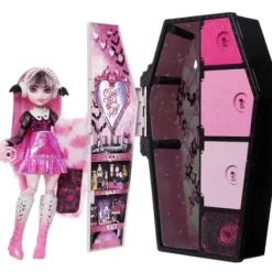 Mattel Poupées<Poupee Draculaura Et Son Casier Secret - Monster High