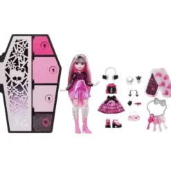Mattel Poupées<Poupee Draculaura Et Son Casier Secret - Monster High