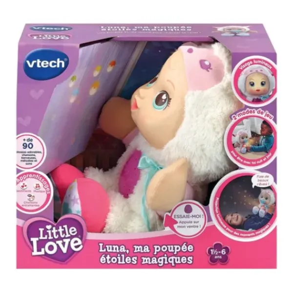 VTech Poupons Interactifs<Poupee Interactive Luna Etoiles Magiques - Little Love