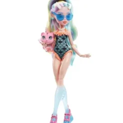 Mattel Poupées<Poupee Lagoona Blue Et Son Animal De Compagnie - Monster High