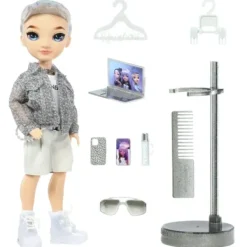 Mga Barbie Et Poupées Mannequin<Poupee Rainbow High Aidan Russell - Serie 5