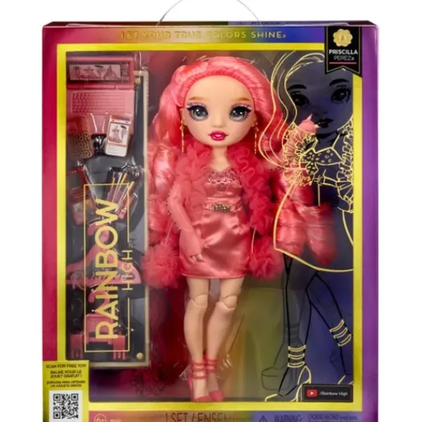 Mga Barbie Et Poupées Mannequin<Poupee Rainbow High Priscilla Perez - Serie 5