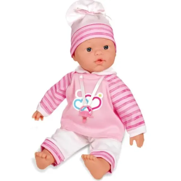 LOVE BEBE Poupons<Poupon 37 Cm Et Son Trotteur